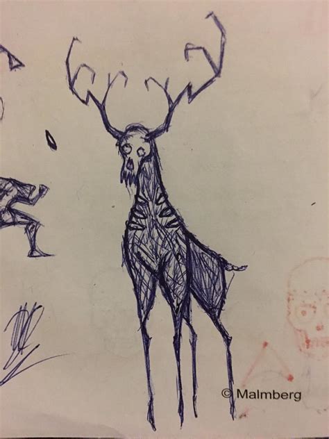 Random deer demon by bioniclenuva on DeviantArt