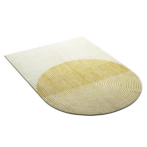 Ply Yellow Wool Rug By Gan Dimensiva D Models Of Great Designs