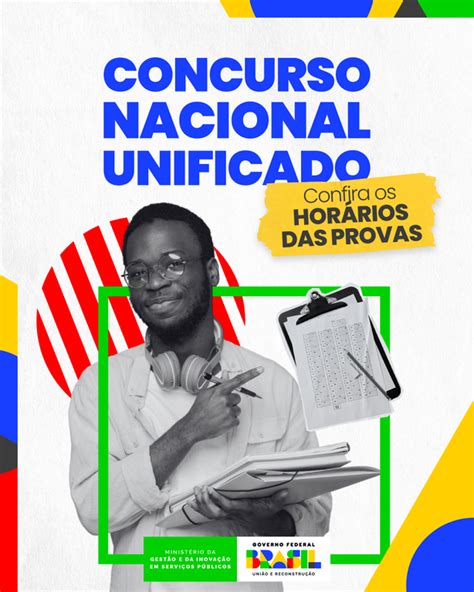 Dias Para As Provas Do Concurso P Blico Nacional Aten O Para Os