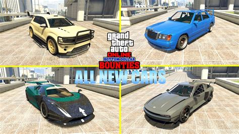 All New Drip Feed Cars Gta V Bottom Dollar Dlc Youtube