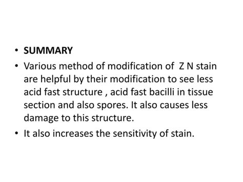 Modified Ziehl Neelsen Stain Ppt