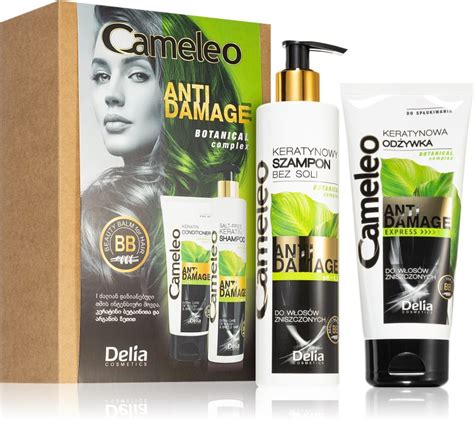 Delia Cosmetics Cameleo Anti Damage Gift Set For Damaged And Fragile