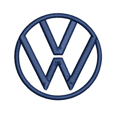 Volkswagen Embroidery Design Car Logo Emblem Cars Embroidery File Cars Vw Logo Etsy