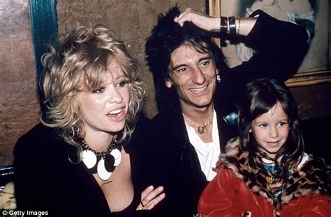 Ronnie Wood To Be A Dad Again At 68 As His Third Wife Sally Is Pregnant With Twins Daily Mail