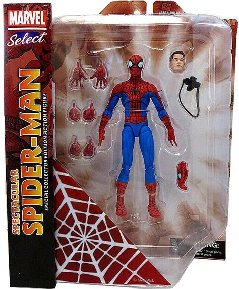 Marvel Marvel Select Spectacular Spider Man 7 Action Figure Diamond