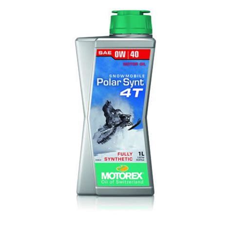 Motorex Snowmobile Polar Synt 4Takt 0W 40 1 Liter Powershop No