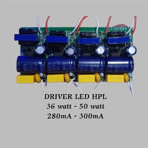 Jual Driver Led Hpl Ac Dc Watt Watt Hpl Watt Shopee Indonesia