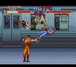 Screenshot Of Final Fight Snes Mobygames