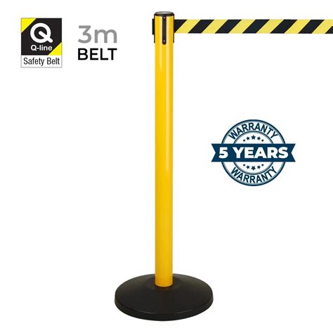 Retractable Safety Barrier ¦ Slimline Warehouse