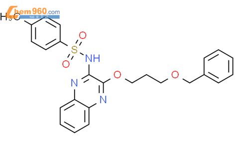 648884 66 6 Benzenesulfonamide 4 Methyl N 3 3 Phenylmethoxy Propoxy