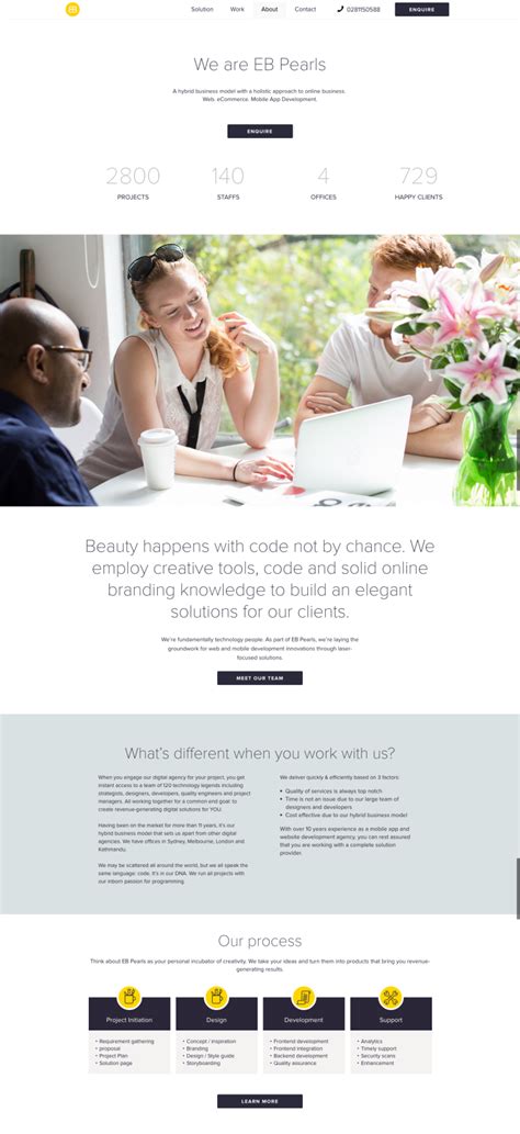 25 Awesome About Us Page Examples For Web Design 47 Off