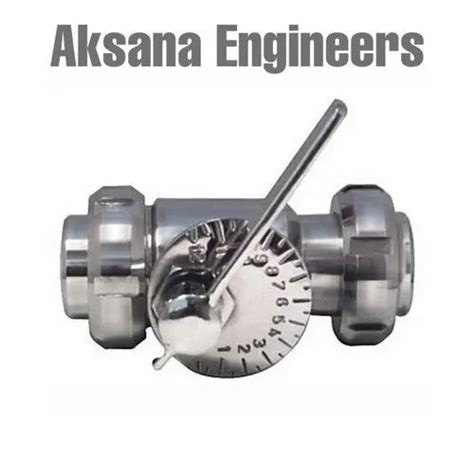 Aksana Engineers Medium Pressure Stainless Steel Two Way Flow Control