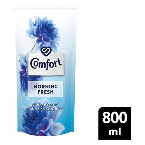 Comfort Morning Fresh Concentrated Laundry Fabric Softener Refill 800ml