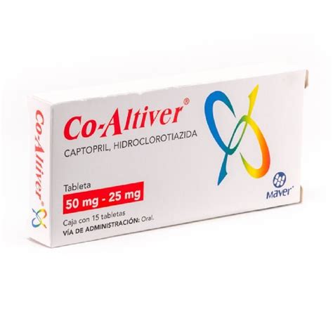 CO ALTIVER 50 25MG TAB C 15 MVE