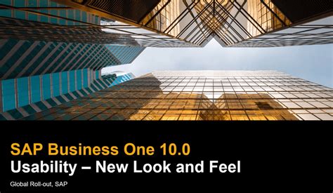 Sap Libera La Nueva Versi N De Sap Business One