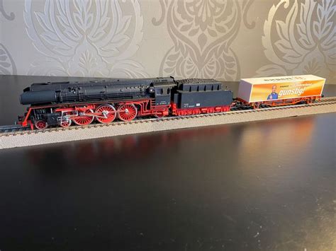 Piko H0 Steam Locomotive With Tender BR01 And Container Catawiki