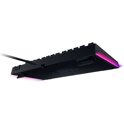 Razer BlackWidow V Wired Orange Switch Gaming Keyboard With Hot Swappable Design Black RZ