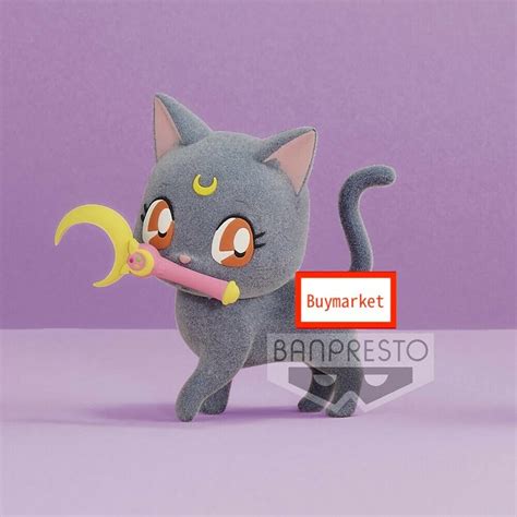 Pretty Guardian Sailor Moon Luna Fluffy Puffy Figure Ver A