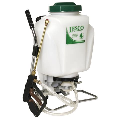 Lesco Deluxe Backpack Sprayer Pistondiaphragm Combinat Siteone