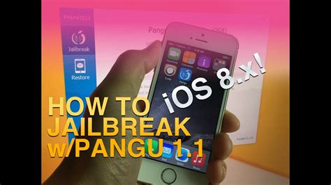 How To Jailbreak Ios X With Pangu And Install Cydia Youtube