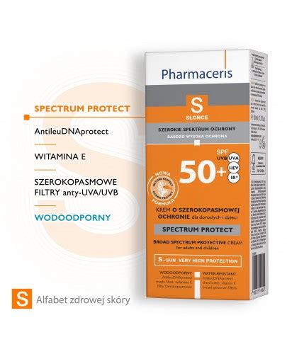 Pharmaceris S Spectrum Protect Krem O Szerokopasmowej Ochronie Spf