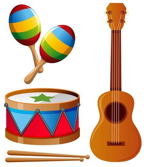 Different Types Of Musical Instruments 369133 Vector Art At Vecteezy