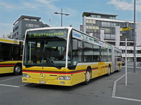 Mercedes Citaro Auf Der Linie Wartet Am An Der