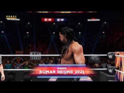 WWE 2k20 Brock Lesnar Vs Roman Reigns Universal Championship Fastlane