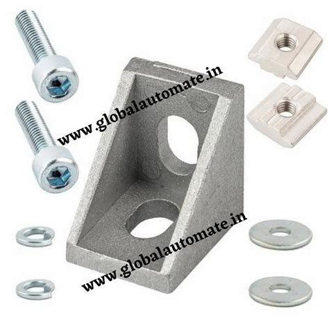 20x20 Aluminium Profile Corner Bracket For Outdoor At ₹ 17 Piece In Pune