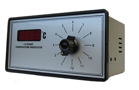 Logic Instruments Multi Point Temperature Indicator Size Dimension