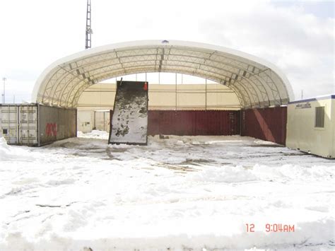 Fabric Covered Shipping Container Buildings Xlshelter