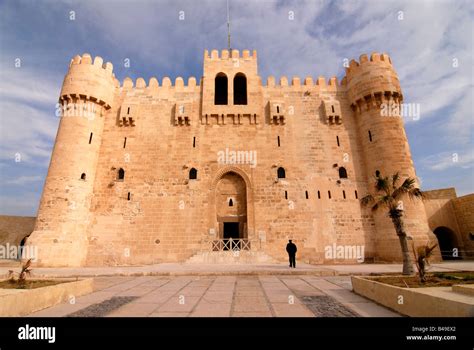 Fort Qaitbay Alexandria Egypt Stock Photo Alamy