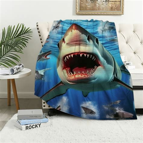 Aristuring Shark Blanket Shark Gifts For Shark Lovers Blanket Shark