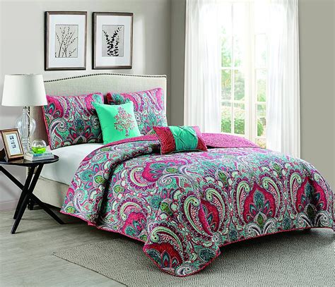 Best Orange And Turquoise Paisley Bedding King The Best Home