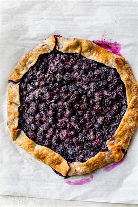 Blueberry Galette Skinnytaste