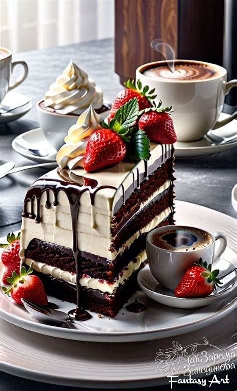 Pin by Anna Maria on Coffe time Czas na kawę in 2024 Yummy cakes