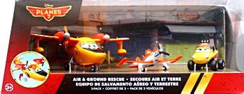 Racer Dusty - Planes - Fire & Rescue - Pack de 3