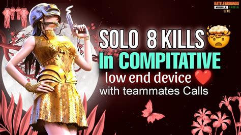 Solo Kills In Competative Paid Scrims Gameplay Iqoo Z Bgmi