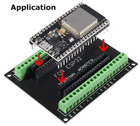 Probots ESP32 38pin GPIO Expansion Board Screw Terminal AdapterBuy Online Buy Online India