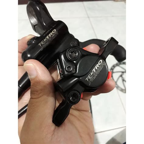 Jual Rem Hidroloik Tektro Auriga Dual Piston Mirip Orion Rotor