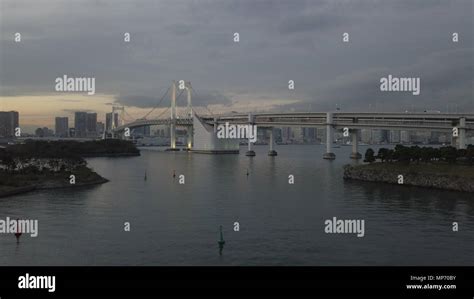 Tokyo Tokyo China 21st May 2018 The Rainbow Bridge Is A Suspension