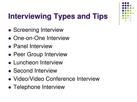 Ppt Successful Interviewing Tips And Techniques Powerpoint