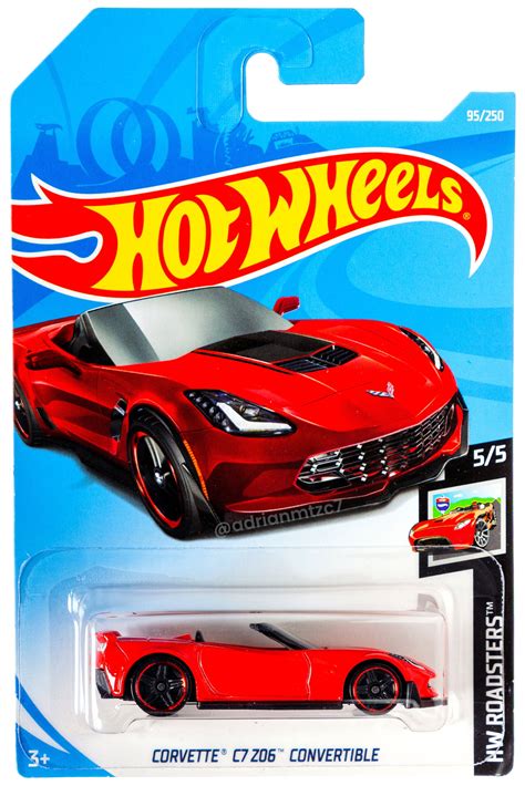 Corvette C7 Z06 Convertible Hot Wheels Hw Roadsters 55 399 En 2023 Corvette C7 Carritos