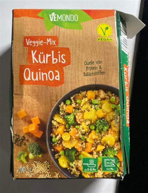 Veggie Mix K Rbis Quinoa Vemondo Kal Ria Kj S T P Rt Kek Dine Fit Hu