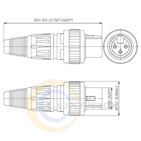 Xlr Nc Fx Spec Neutrik Lux