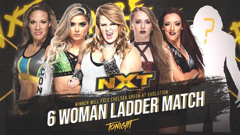 Wwe 2k20 Universe Mode Nxt 6 Woman Ladder Match Winner Will Face