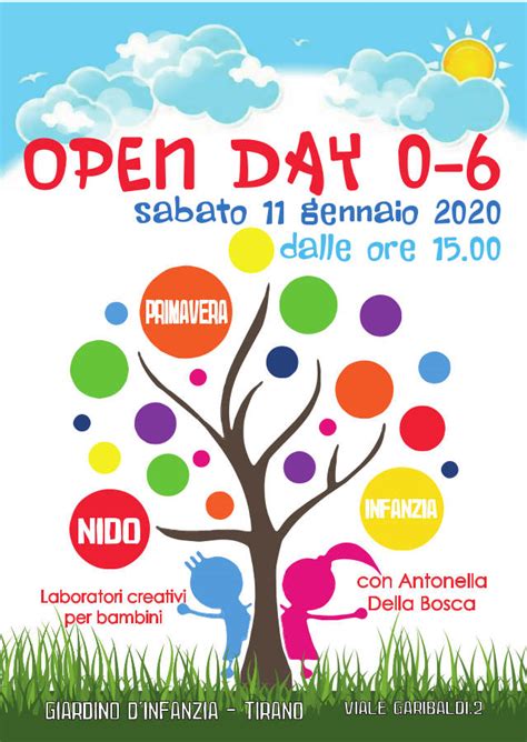 Open Day 0 6 Al Giardino Dinfanzia Di Tirano INTORNO TIRANO