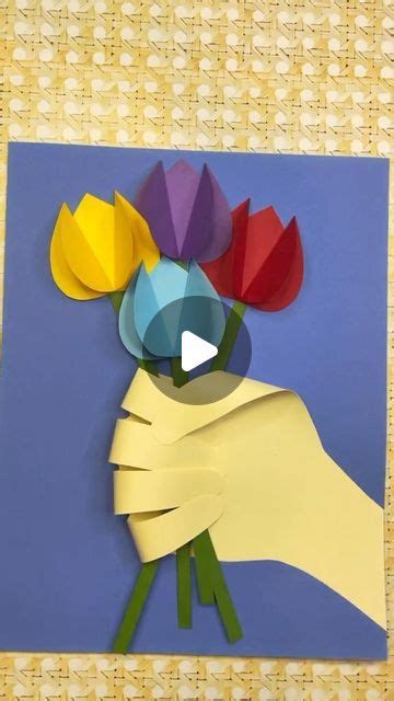 Timm Sevitz On Instagram This Is A Great Spring Tulip Craft To Make