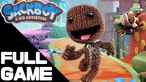 Sackboy: A Big Adventure Full Walkthrough Gameplay – PS4 Pro 1080p ...