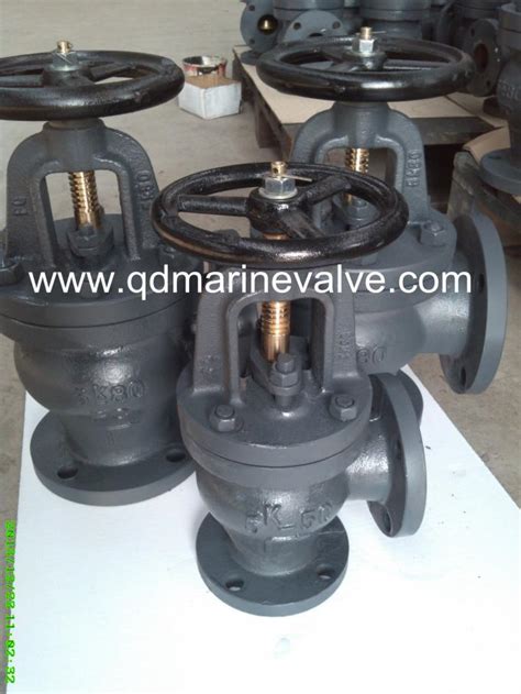 5K Marine Cast Iron Angle Valve JIS F7306